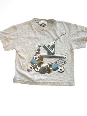 Vintage 1990s Hank Player Intl Kids T-Shirt Sports Soccer Baseball Football Sz 2